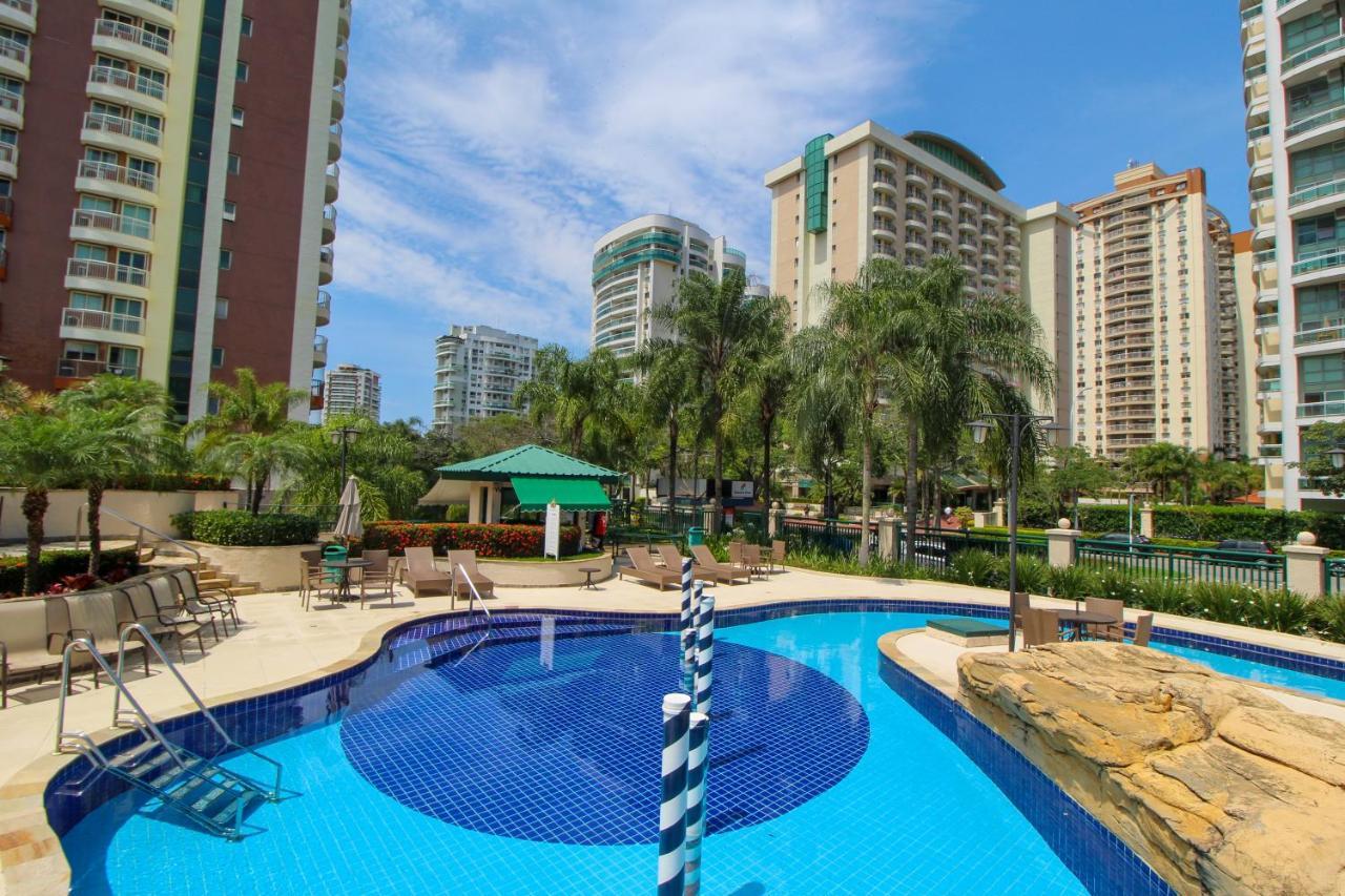 Barra Da Tijuca - 508 - De Frente Para Maravilhosa Piscina - Estacionamento Gratuito - Academia Comphania Atletica - Balsa Para Praia Gratis - Microondas - Geladeira Grande - Recepcao 24Horas - Wi-Fi - Com Pia Ρίο ντε Τζανέιρο Εξωτερικό φωτογραφία