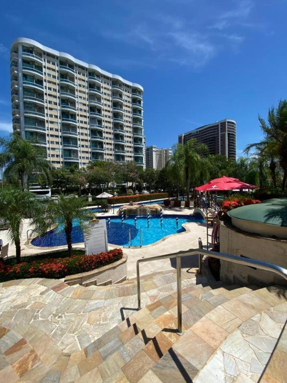 Barra Da Tijuca - 508 - De Frente Para Maravilhosa Piscina - Estacionamento Gratuito - Academia Comphania Atletica - Balsa Para Praia Gratis - Microondas - Geladeira Grande - Recepcao 24Horas - Wi-Fi - Com Pia Ρίο ντε Τζανέιρο Εξωτερικό φωτογραφία